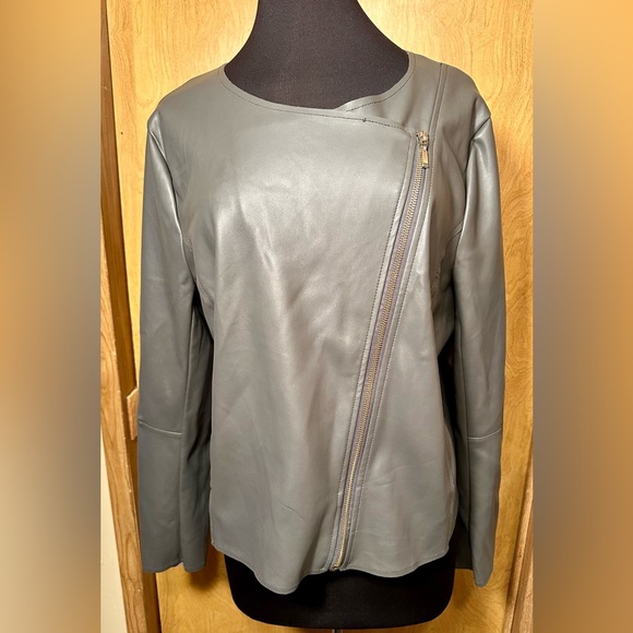 Worthington Faux Leather Jacket size XL - Picture 2 of 8